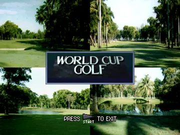 World Cup Golf - Professional Edition (US) screen shot title